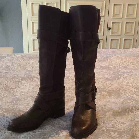 CLEARANCE /Make an offer! Cole Haan Nike Air Avalon Tall Boots Sz 6 - Picture 3 of 9